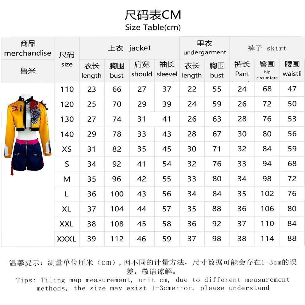 Kostum Rumi Kpop Demon Hunter K Pop Huntrix Kostum Halloween Anak Dan Dewasa