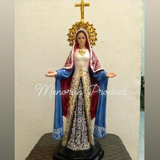 Patung Bunda Maria Segala Suku Indonesia. 40cm