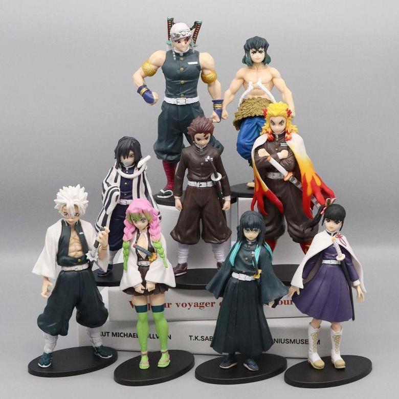 DEMON SLAYER ANIME ACTION FIGURE  / MINIATUR DEMON SLAYER / DEMON SLAYER MANGA ANIME FS