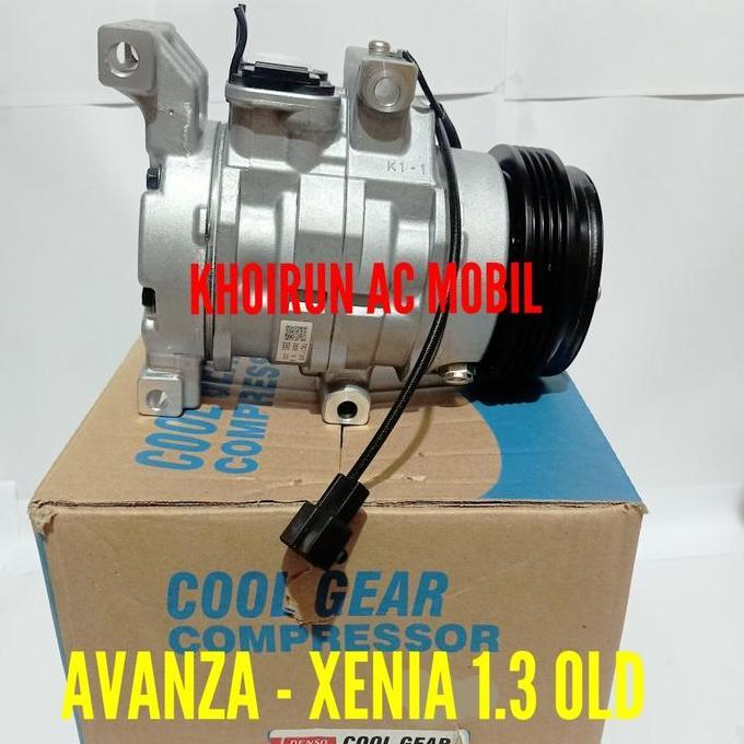 Promo Compresor Kompresor Ac toyota Avanza 1.3 Assy Denso Asli Diskon