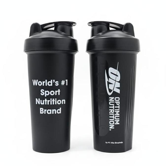 Whynottx- Shaker On 700 Ml Optimum Nutrition Whey Gold Standard Isolate Hydrowhey Casein Serious Mas