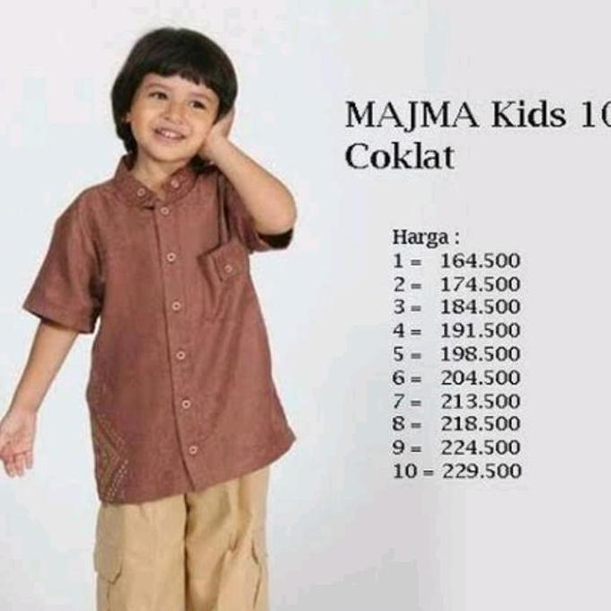 ETHICA Majma Kids 10 Cokelat Koko Anak Set Celana