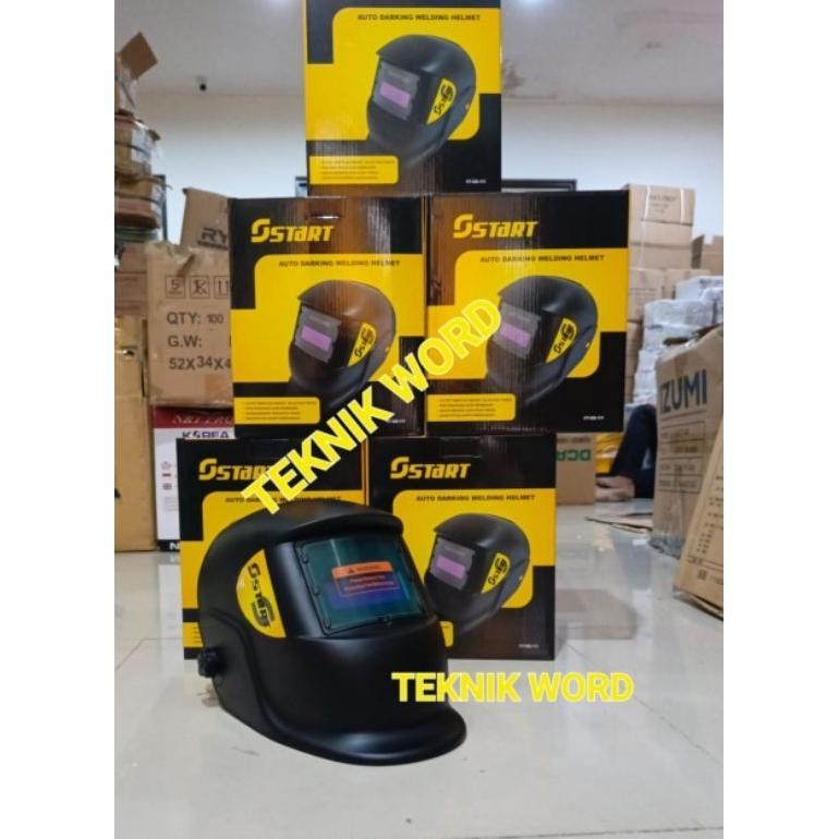 HELM LAS OTOMATIS GSTAR / KEDOK LAS OTOMATIS GSTAR /TOPENG LAS OTOMATIS