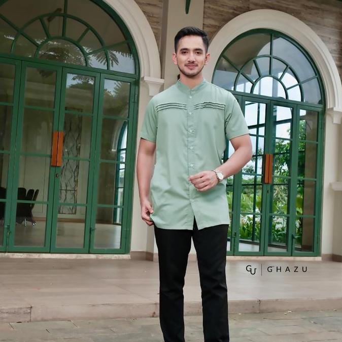 Ghazu Aruna Family Set Baju Couple Keluarga Sarimbit Lebaran 2025