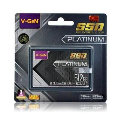 Saverain- Ssd V-Gen Vgen Platinum 512Gb Sata Iii/Original V-Gen