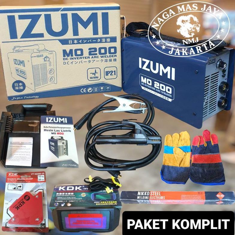 MESIN LAS INVERTER IZUMI MO 200 / TRAFO LAS INVERTER IZUMI MO 200 / TRAVO LAS IZUMI MMA MO 200