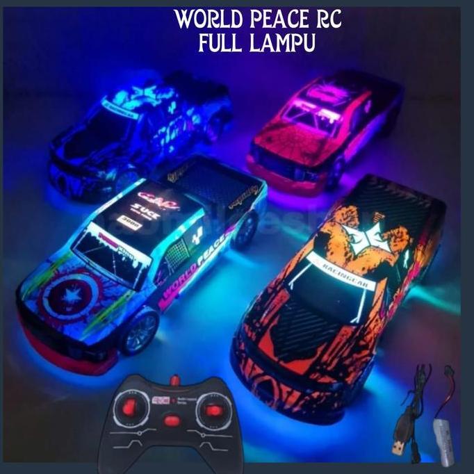 Lansungkirim- Mobil Lampu Rc Mclaren Disco Mobil Remote Control Bugatti Ferrari