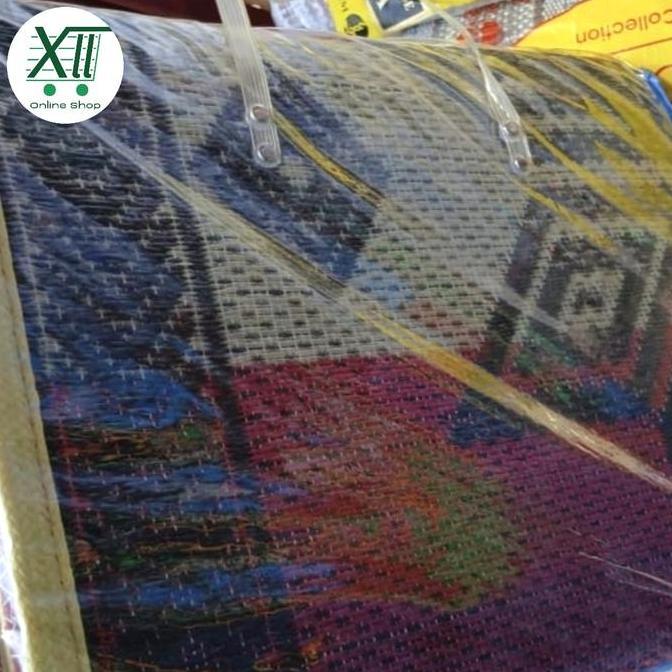 Leisure Matt 2X3 Meter Tikar Lipat Serbaguna Plastik Motif