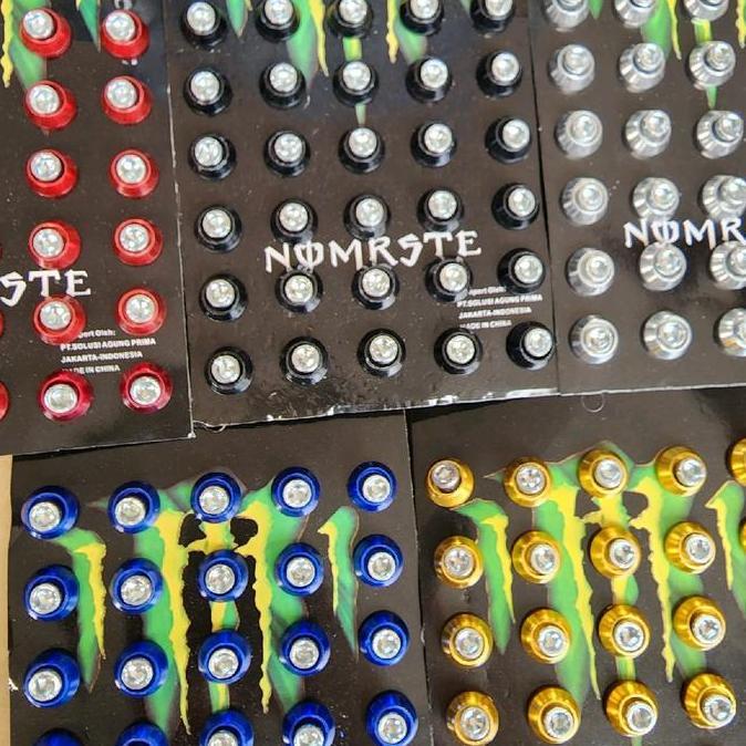 Yukbisa- Baut L Baut Variasi + Ring Monel Variasi Universal - Baut Monel