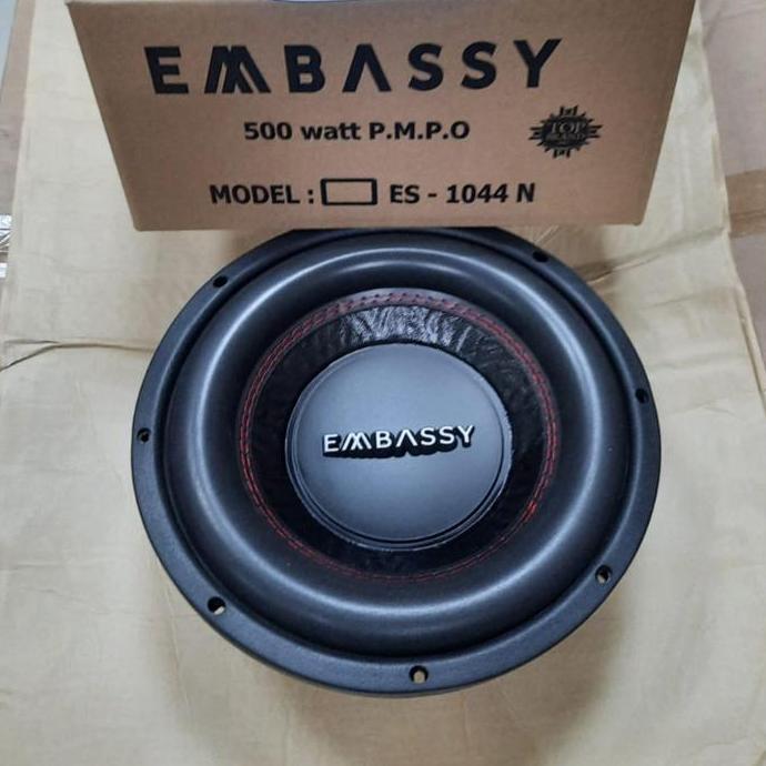 subwoofer 10 inch embassy ES-1044 terlaris
