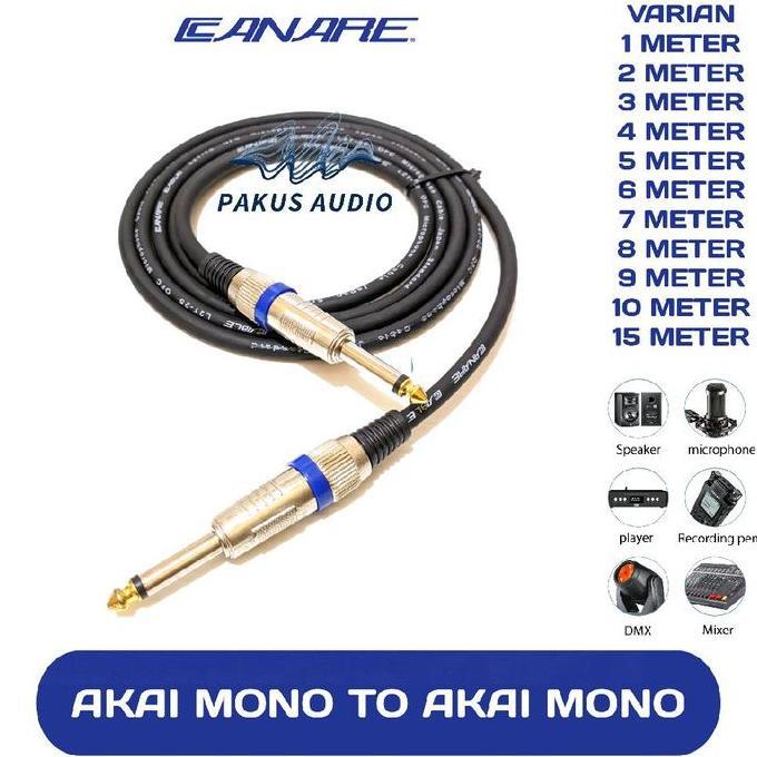 Jdg- Jack Akai To Akai/Kabel Mixer Ke Power/Kabel Mixer/Kabel Audio Amplifier Speaker