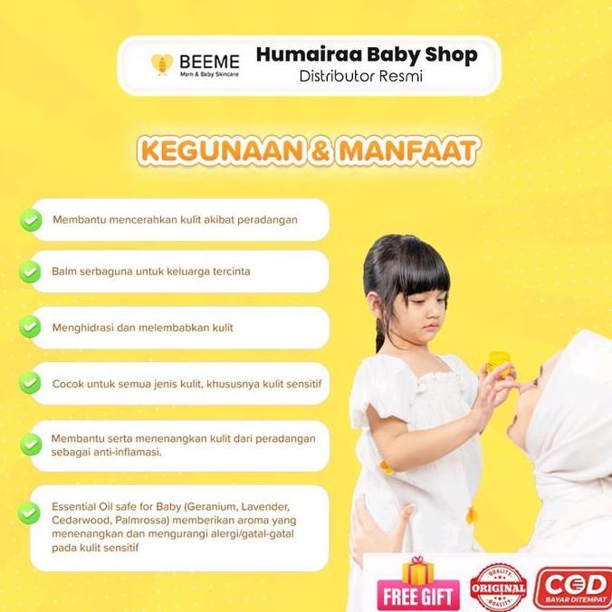 Lansungkirim- [Fuji Approved] Beeme Honey Lolipop Balm || Pelembab Bibir Memberikan Efek Pink Pada B