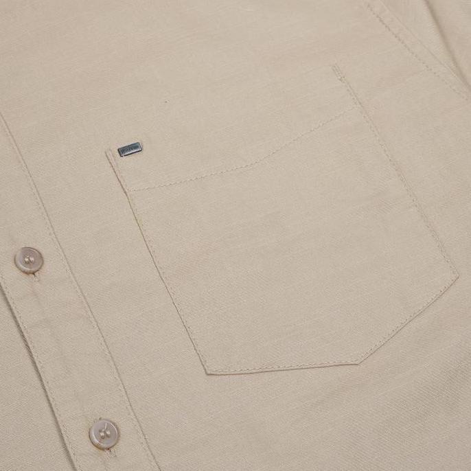 M Gee Baju Muslim Koko Pria Lengan Pendek AZKA C071 Khaky