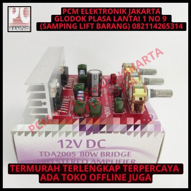 BEST DEAL KIT POWER AMPLIFIER STEREO 12V DC 12VOLT 12 VOLT PLATINUM TDA2005 