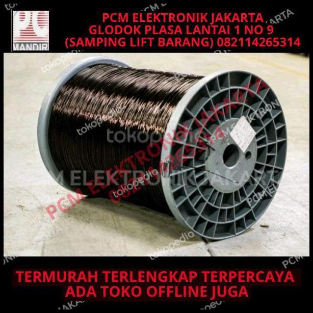 TERMURAH KAWAT EMAIL ALUMUNIUM(BUKAN TEMBAGA)0.1 0.2 0.30 0.40 0.50 0.6 0.7 1KG 