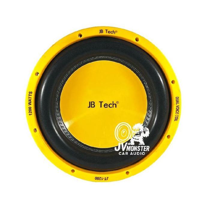 JB TECH Subwoofer 12 Inch JT1200 Magnet Besar Max 1200Watt Audio Mobil terlaris