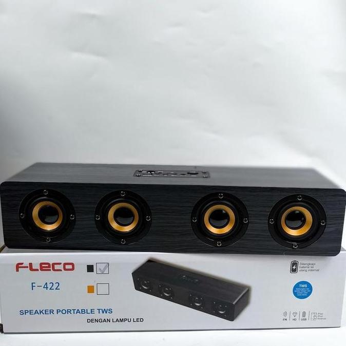 Soundbar Super Bass Fleco F-422 / Speaker TV Full Bass / Speaker Panjang Soundbar Bluetooth terlaris