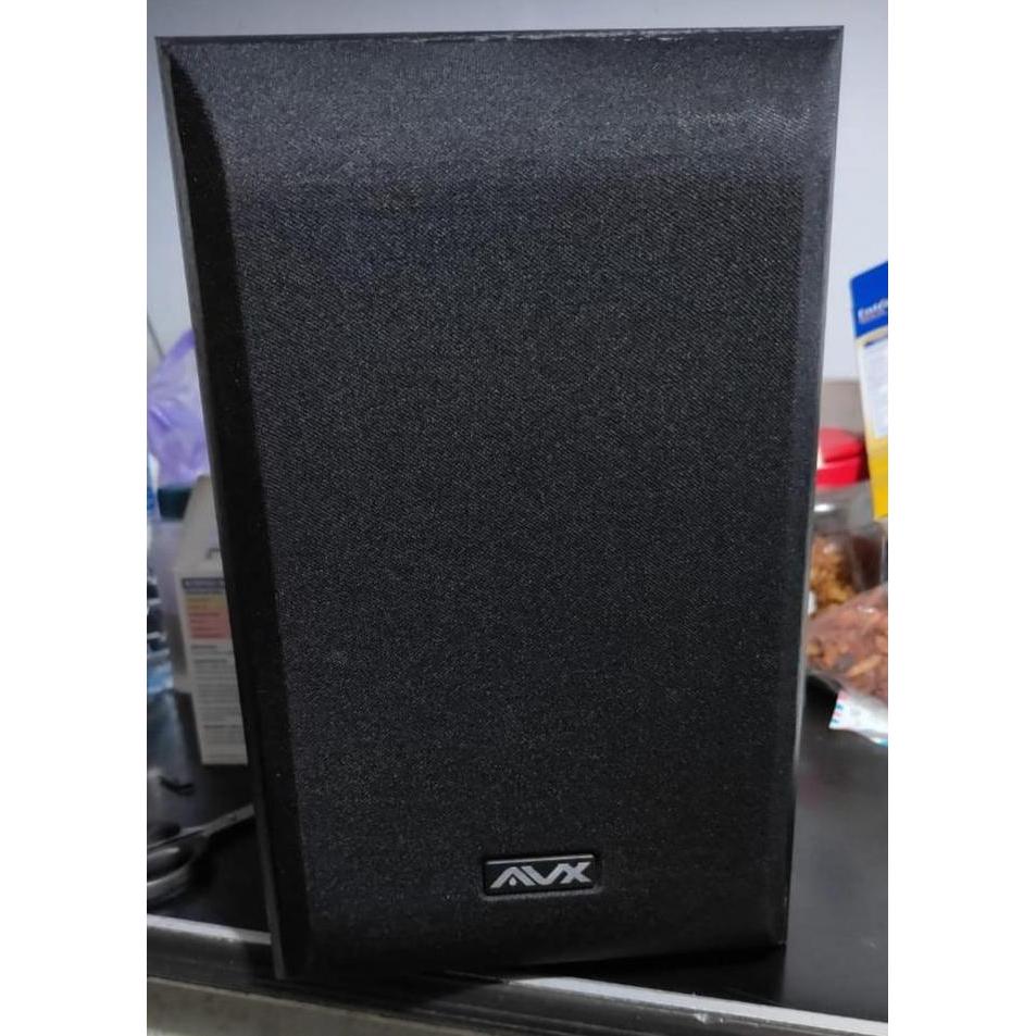 AVX NOBSOUND HIFI BOOKSHELF SPEAKER 6.5 INCH WOOFER 1 PASANG 200WATT terlaris