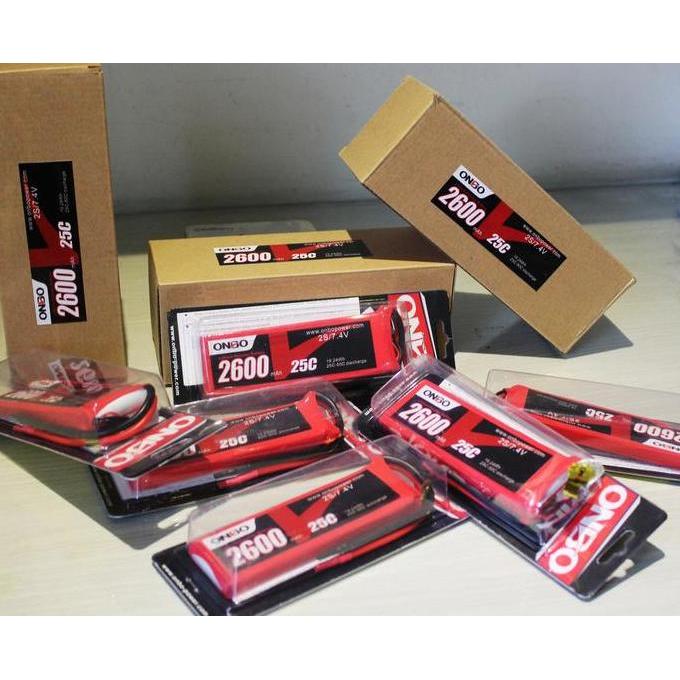 Lansungkirim- Lipo 2S 7.4V 2600Mah 25-50C Onbo Power Baru - Remote, Toy, Control