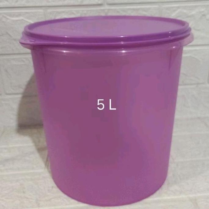 Orgnzr- 1Pc Crispycanister 5L Tupperware Toples Tupperware/ Anne Avantie Tempat Kerupuk Uk 5L Tupper