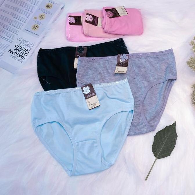 PROMO CUCI GUDANG!!! 6PCS CD WANITA FULL KATUN - DALAMAN WANITA KEKINIAN - CD WANITA Katun Nyaman Mo