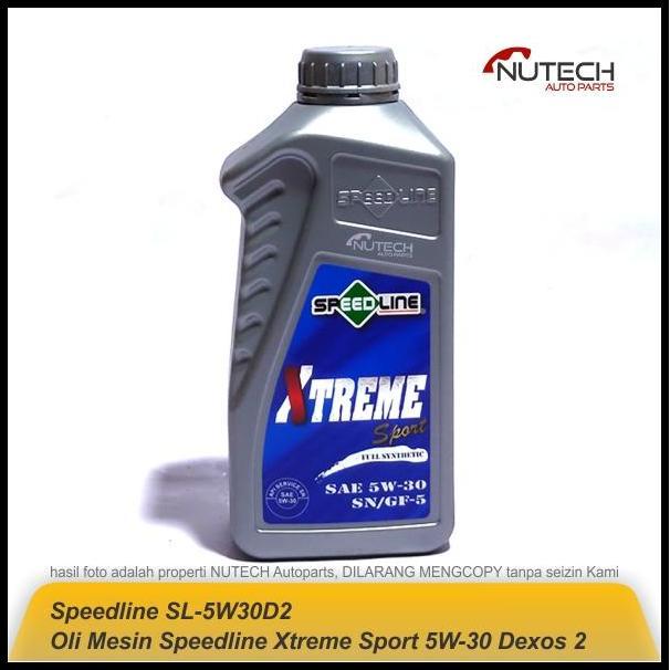 TERLARIS OLI MESIN SPEEDLINE SPORT 5W 30 DEXOS 2 HIGH QUALITY 