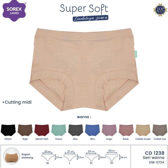 SOREX 1238 - CELANA DALAM WANITA BISA PILIH WARNA