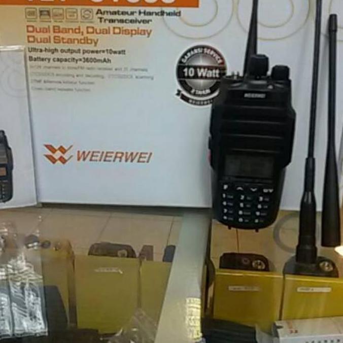 Murah Ht Weirwei Uv888 Dual Band 10Watt