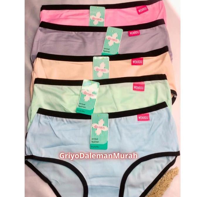 12 PCS CD Wenrou celana dalam anak perempuan Remaja SD SMP Katun adem