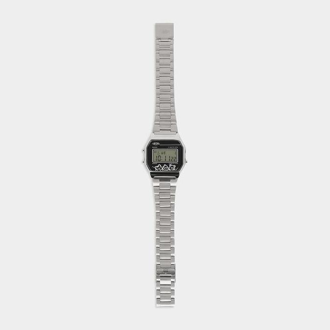 CRSL Cyblo Watch Silver I Jam Tangan Digital I Aksesoris Jam I Jam Tangan Formal I Jam Tangan Couple