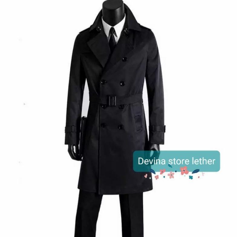 FAVORIT jubah long coat/jaket pria long coat/Blazer pria longcoat/jas pria /long coat/jubah koreaan