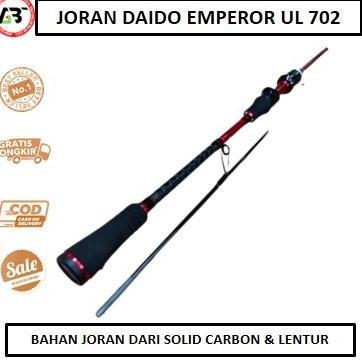 TERBARU - joran daido emperor joran ul 702 210 cm solid carbon Lentur Awet