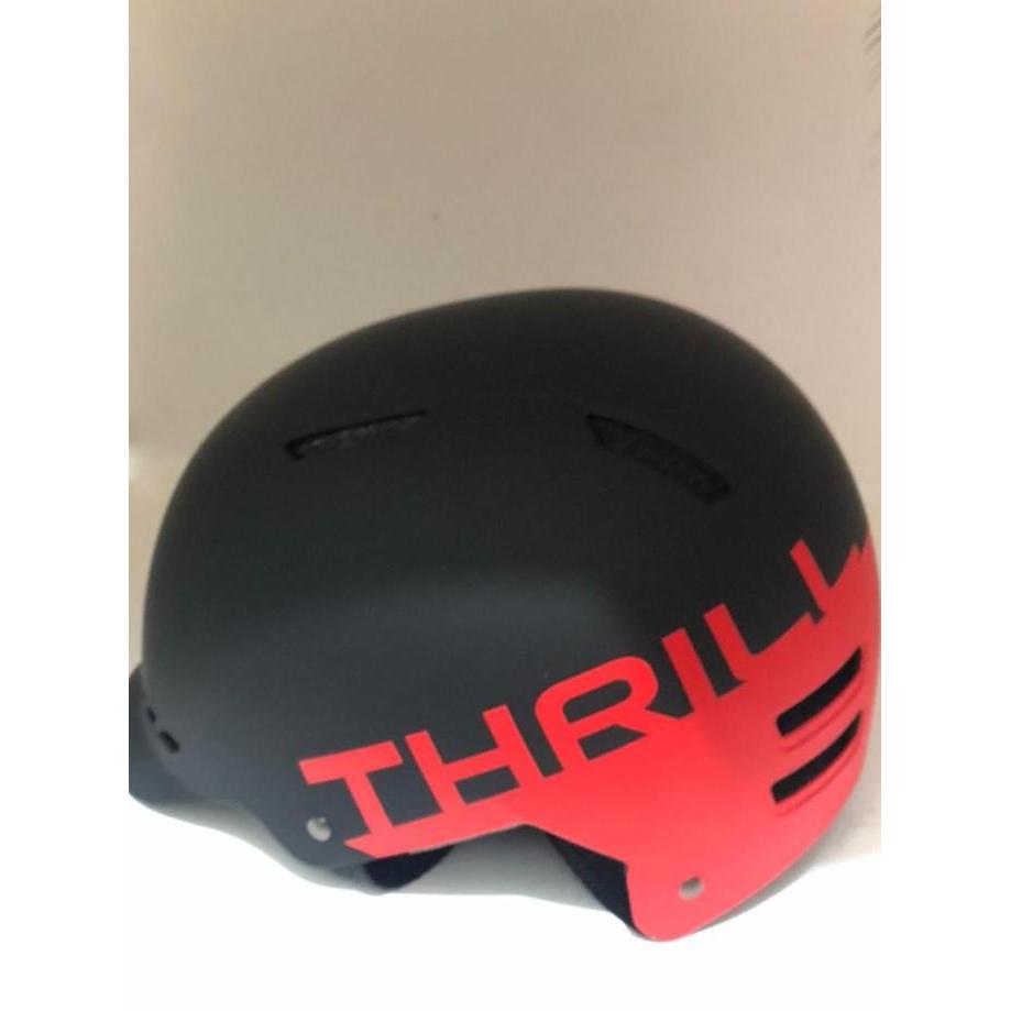 HELMET SEPEDA GUNUNG LIPAT THRILL URBAN SIZE L HITAM MERAH