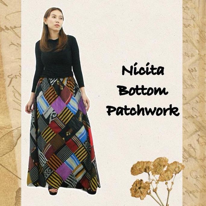 Lavanya - Nicita Bottom - Rok / Bawahan  Wanita  Tenun Lurik
