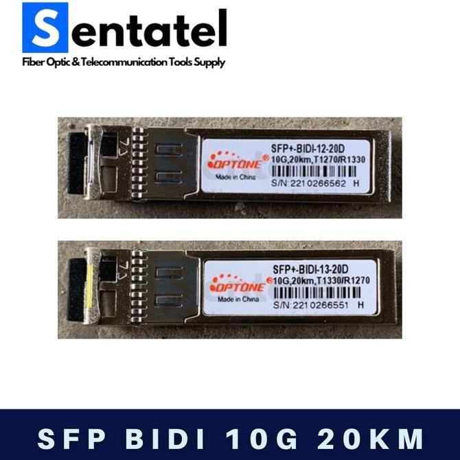 TERBARU - Optone SFP Transceiver SFP BIDI 10G 20KM