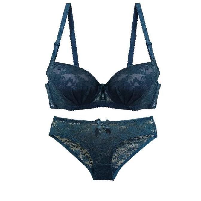 Bra Set//;Best seller,pakaian dalam wanita impor Quality ,bahan breda,tali bisa di atur Bh Setelan M