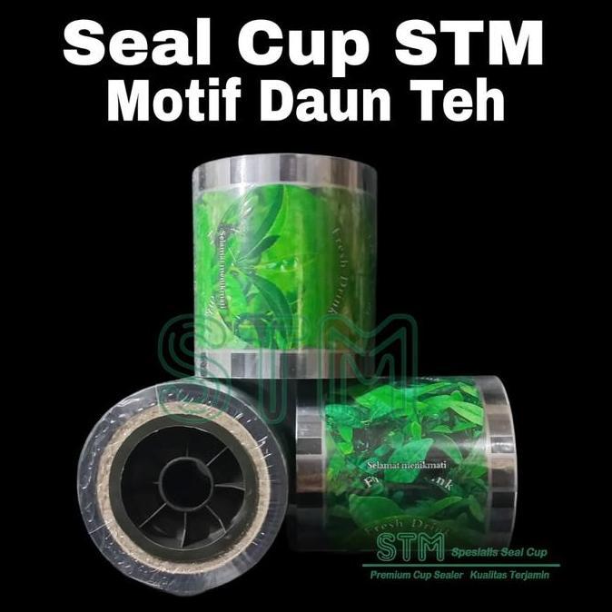 Bisakok- Plastik Seal Cup Polos/Roll Plastik Bening/Tutup Mesin Cup Sealer