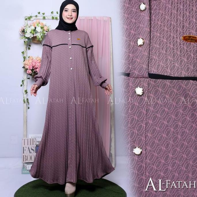 Gamis Jaguar Motif Plisket Premium Busui Jumbo  Lembut