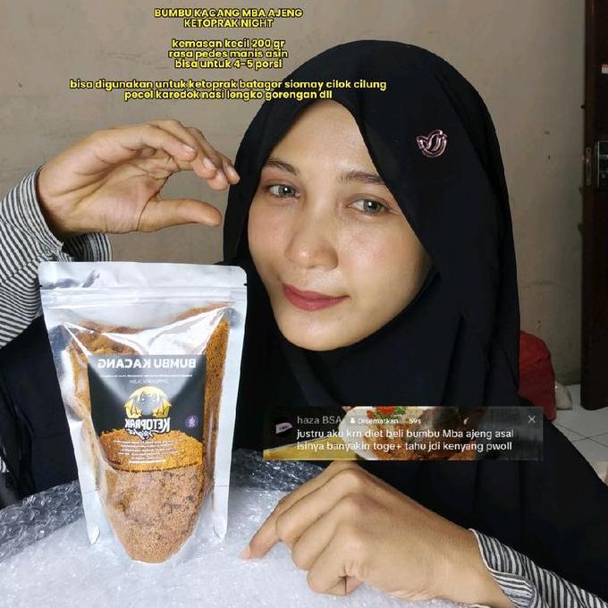 Kress- 200 Gr 4-5 Porsi Bumbu Ketoprak Night