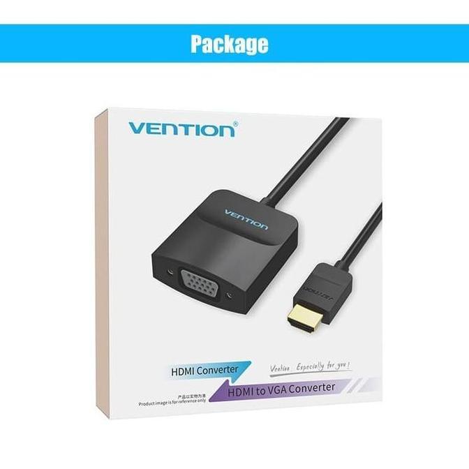 TERMURAH - Adapter Converter HDMI to VGA Flat / HDMI TO VGA CONVERTER ORI HDMI