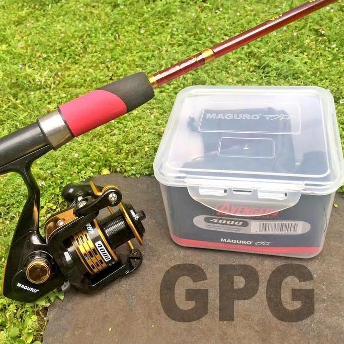 Set Pancing Laut MAGURO Joran LEVIATHAN 1,8 M(Fiber Solid Transparan