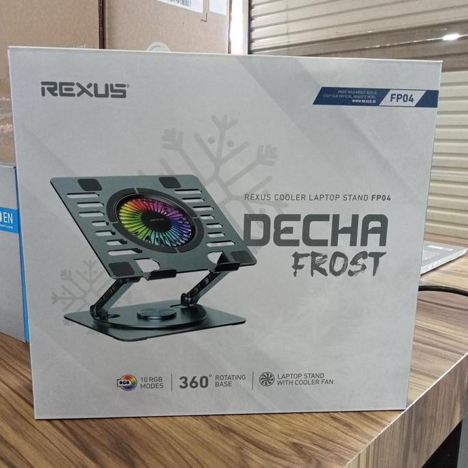 REXUS DECHA FROST FP04 Cooler Stand Laptop 10RGB Modes