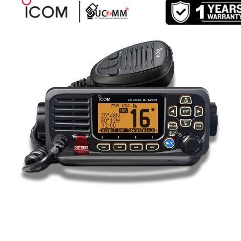 Sale Icom Ic M330 Icom Ic M 330 Radio Rig Marine Vhfradio Kapal Icom Original