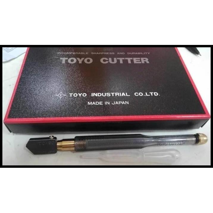 TERBARU TOYO TC90 PEMOTONG KACA ASLI JEPANG. OIL CUTTER 