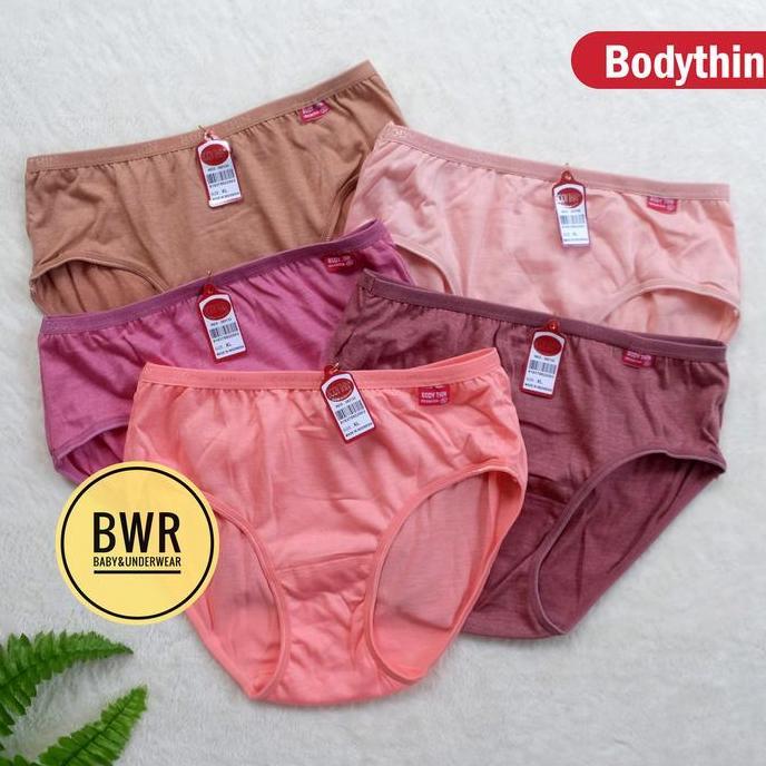 [ 3pc ] CD BODYTHIN | Celana Dalam Wanita Murah Berkualitas CD Cewek Remaja Dewasa - Bwr Mart Grosir