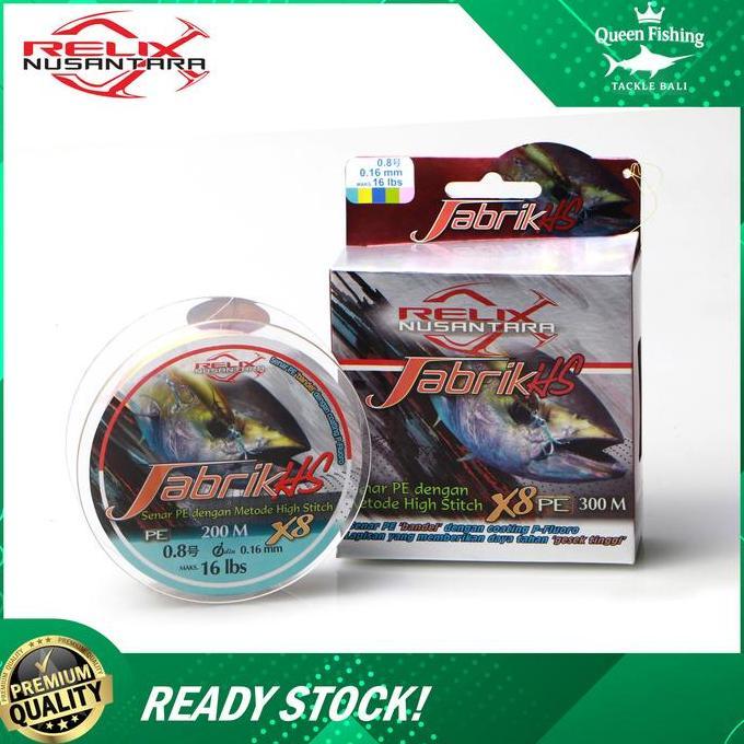 Relix Nusantara Senar PE Jabrik HS 200/300M