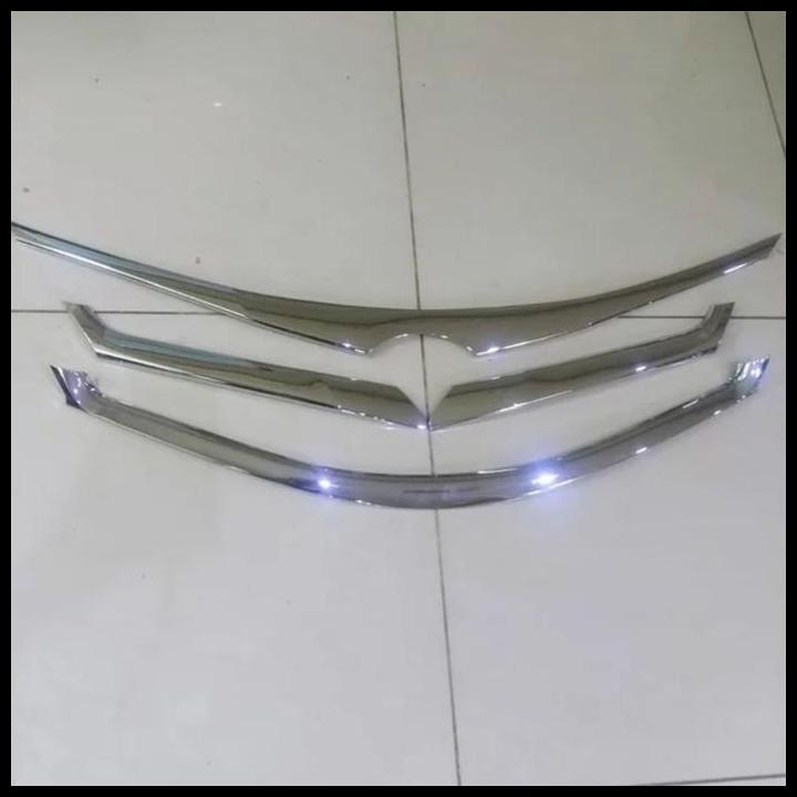 TERLARIS LIS LIST GRILL GRILLE DEPAN BUMPER TOYOTA ALL NEW AVANZA /  XENIA 2012 2013 2014 2015 1.3 A