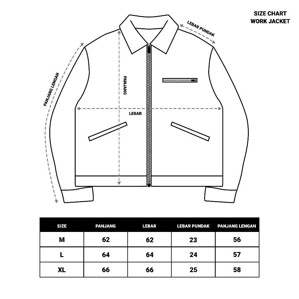 ORIGINAL WORK JACKET JEANS / JACKET WORK JEANS PRIA