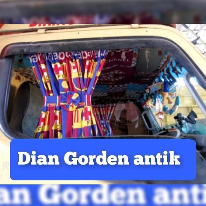 Integra- Tirai Pintu Mobil 1 Set Kanan Kiri Gorden Kaca Samping Untuk Semua Jenis Mobil Car Truk