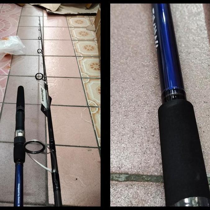 joran daiwa phantom versatile 802 240 cm joran laut